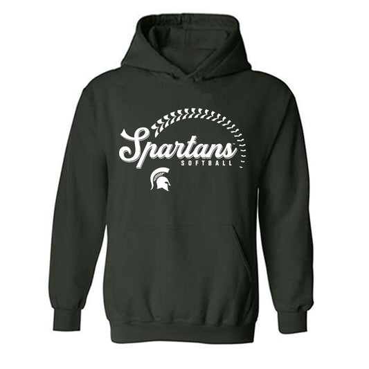 Michigan State - NCAA Softball : Sophie Holverstott - Hooded Sweatshirt-0