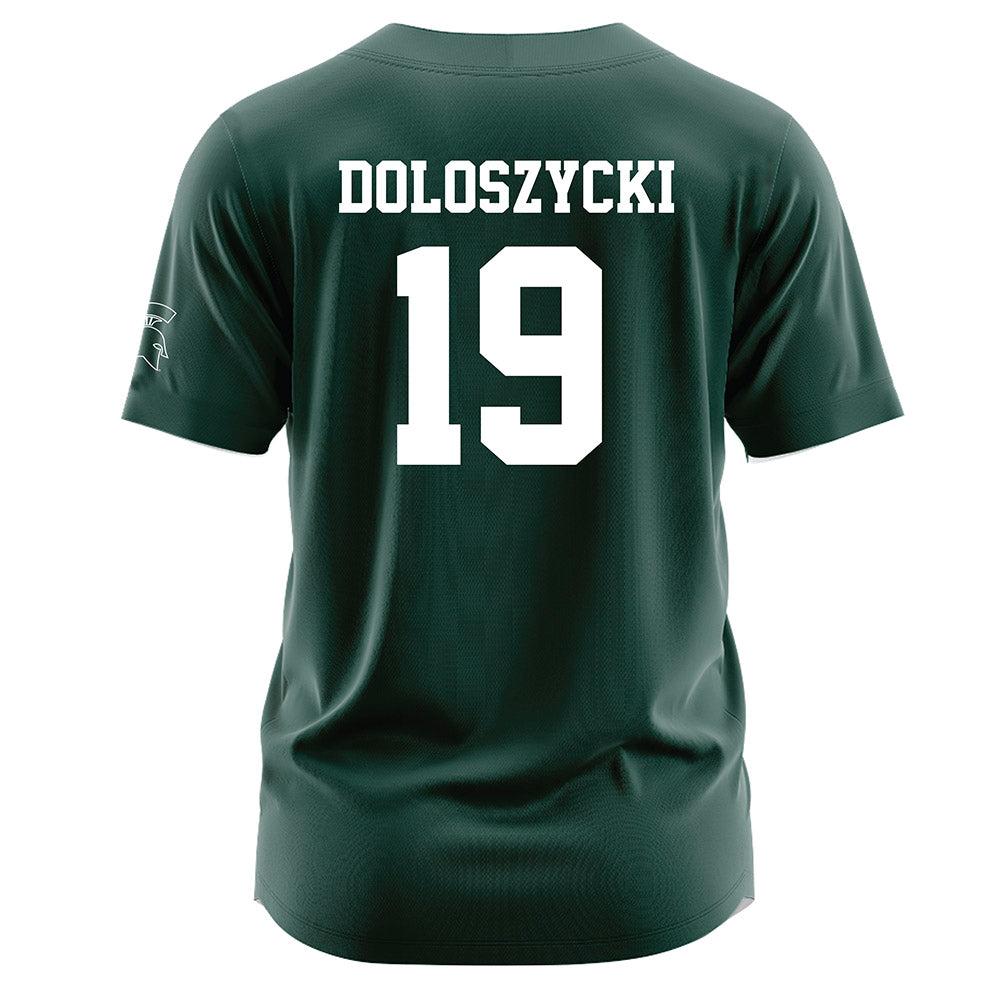 Michigan State - NCAA Softball : Sydney Doloszycki - Green Jersey-1