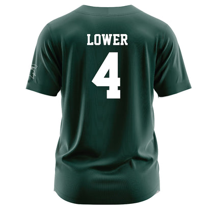 Michigan State - NCAA Softball : Natalie Lower - Green Jersey-1