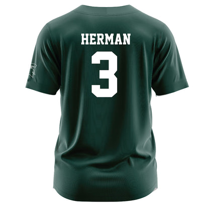 Michigan State - NCAA Softball : Hannah Herman - Green Jersey