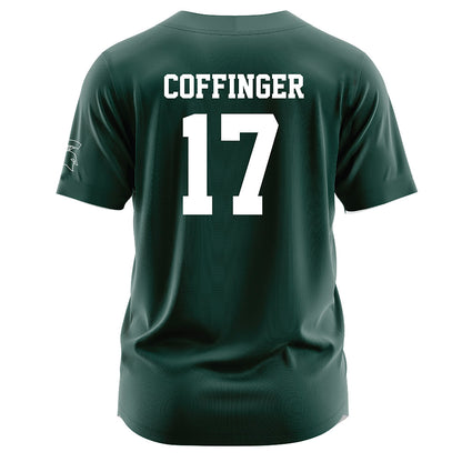 Michigan State - NCAA Softball : Ava Coffinger - Green Jersey-1