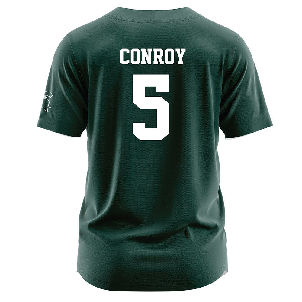 Michigan State - NCAA Softball : Payton Conroy - Green Jersey