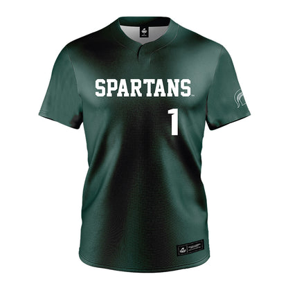 Michigan State - NCAA Softball : Alexis Ross - Green Jersey