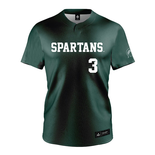 Michigan State - NCAA Softball : Hannah Herman - Green Jersey