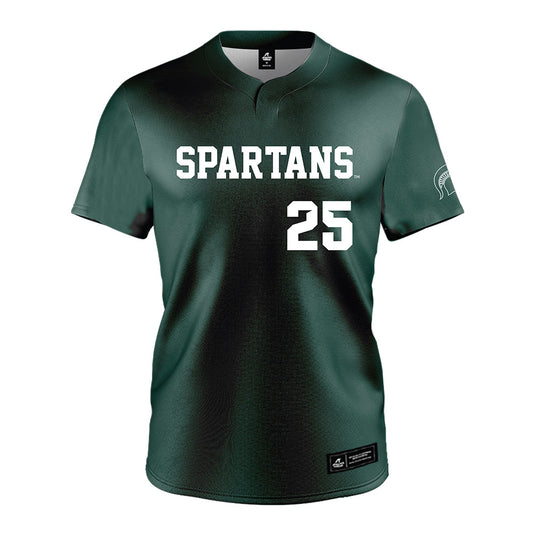 Michigan State - NCAA Softball : Jacey Schuler - Green Jersey-0