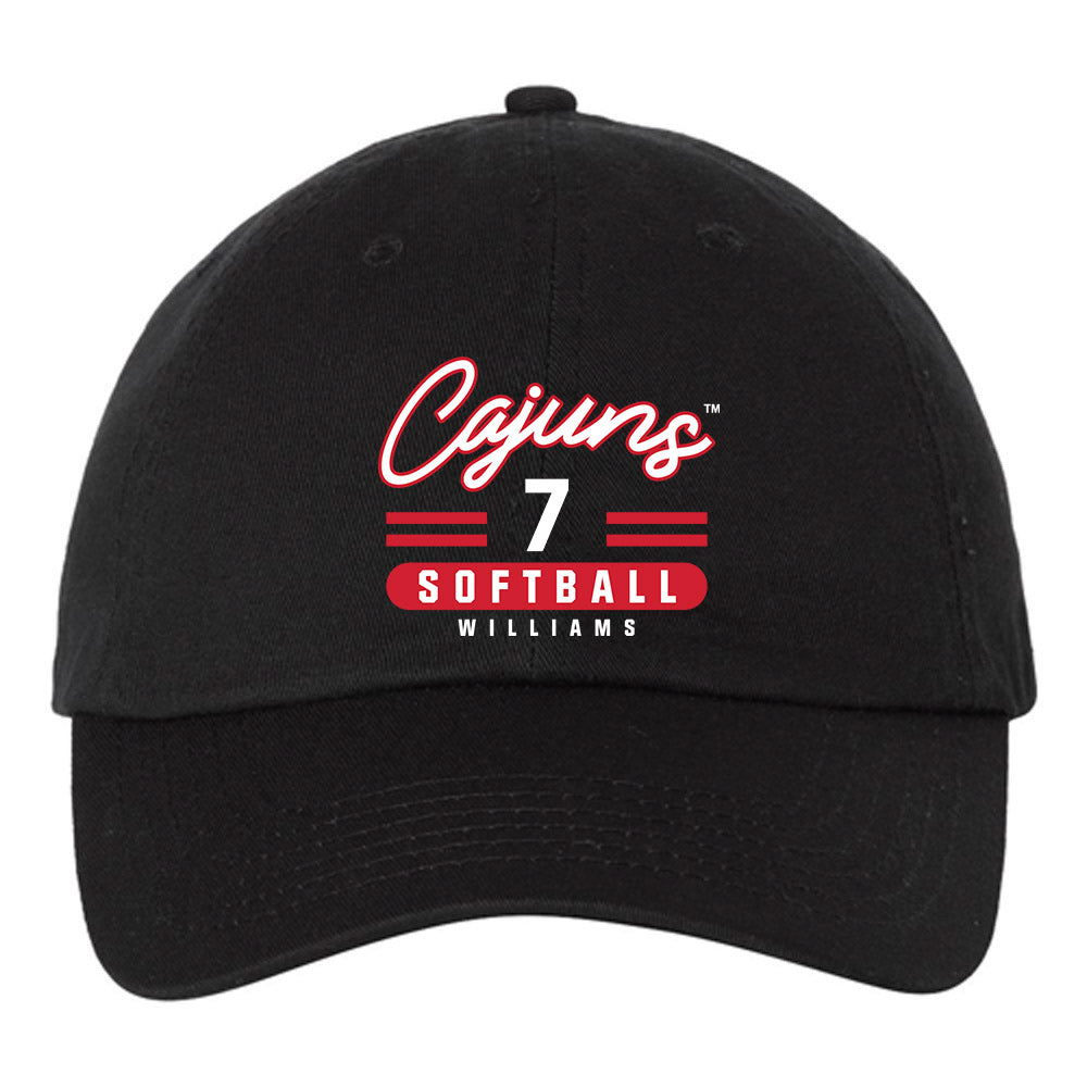 Louisiana - NCAA Softball : Dayzja Williams - Vintage Dad Hat