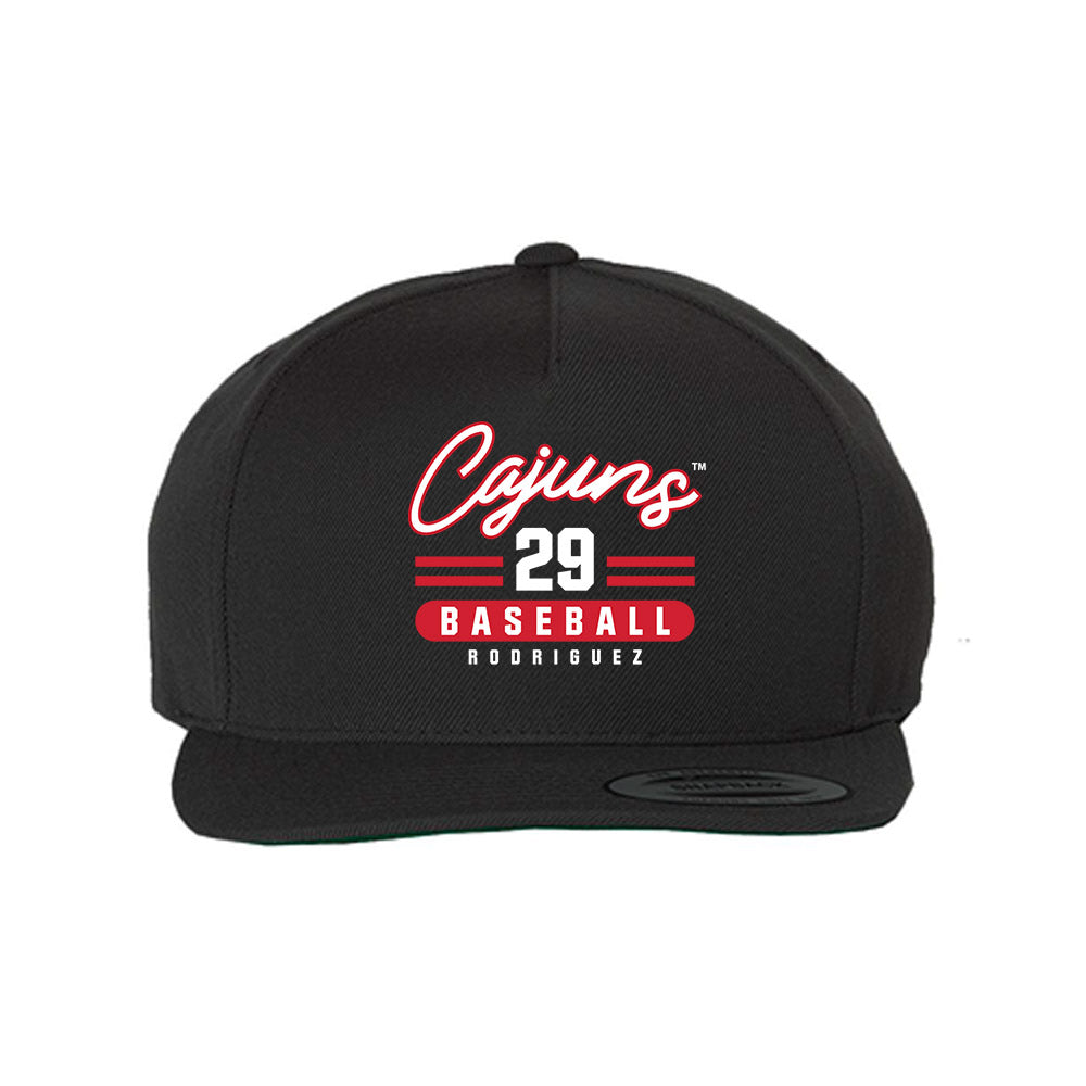 Louisiana - NCAA Baseball : Blaze Rodriguez - Snapback Hat-0