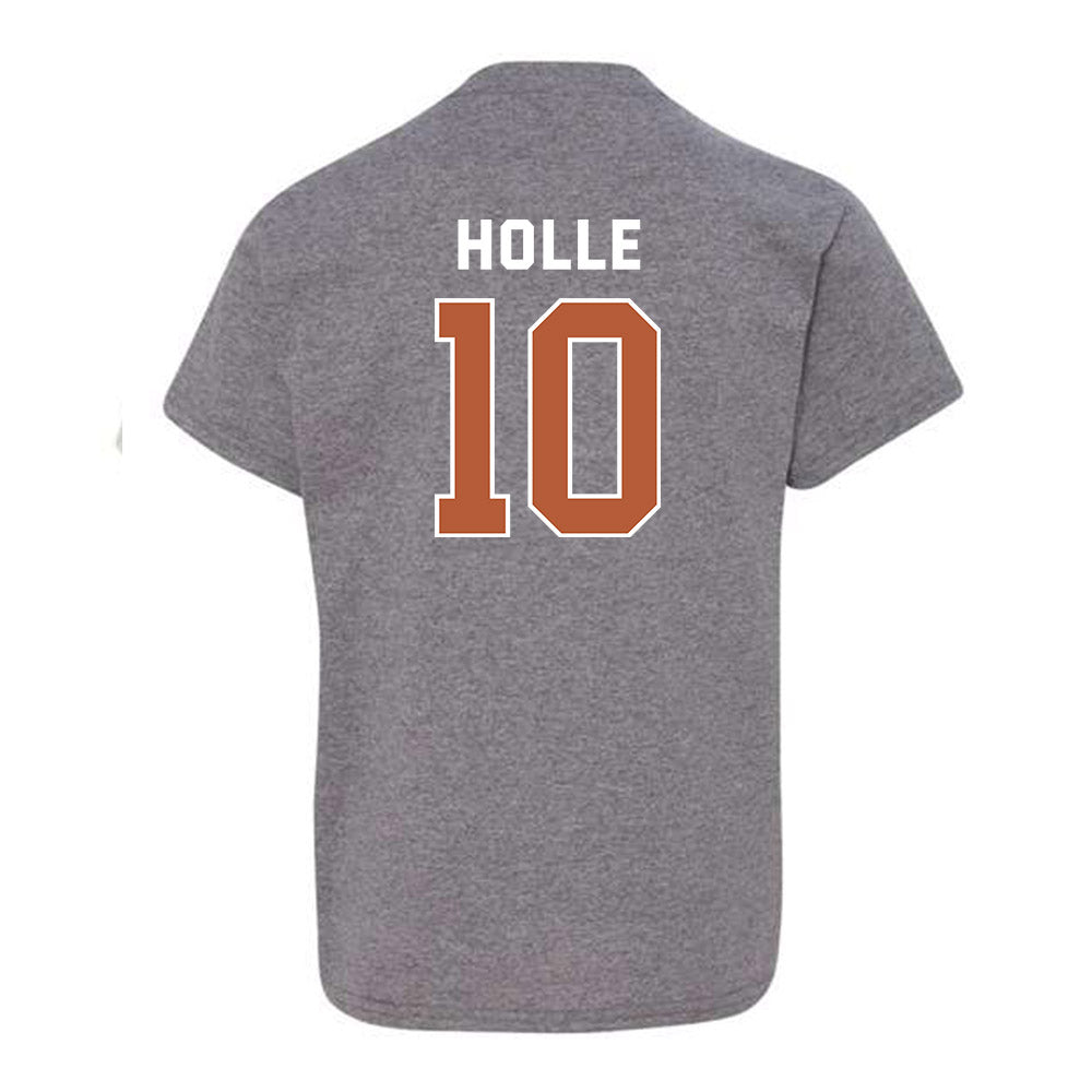 Texas - NCAA Women's Basketball : Shay Holle - Youth T-Shirt Sports Shersey