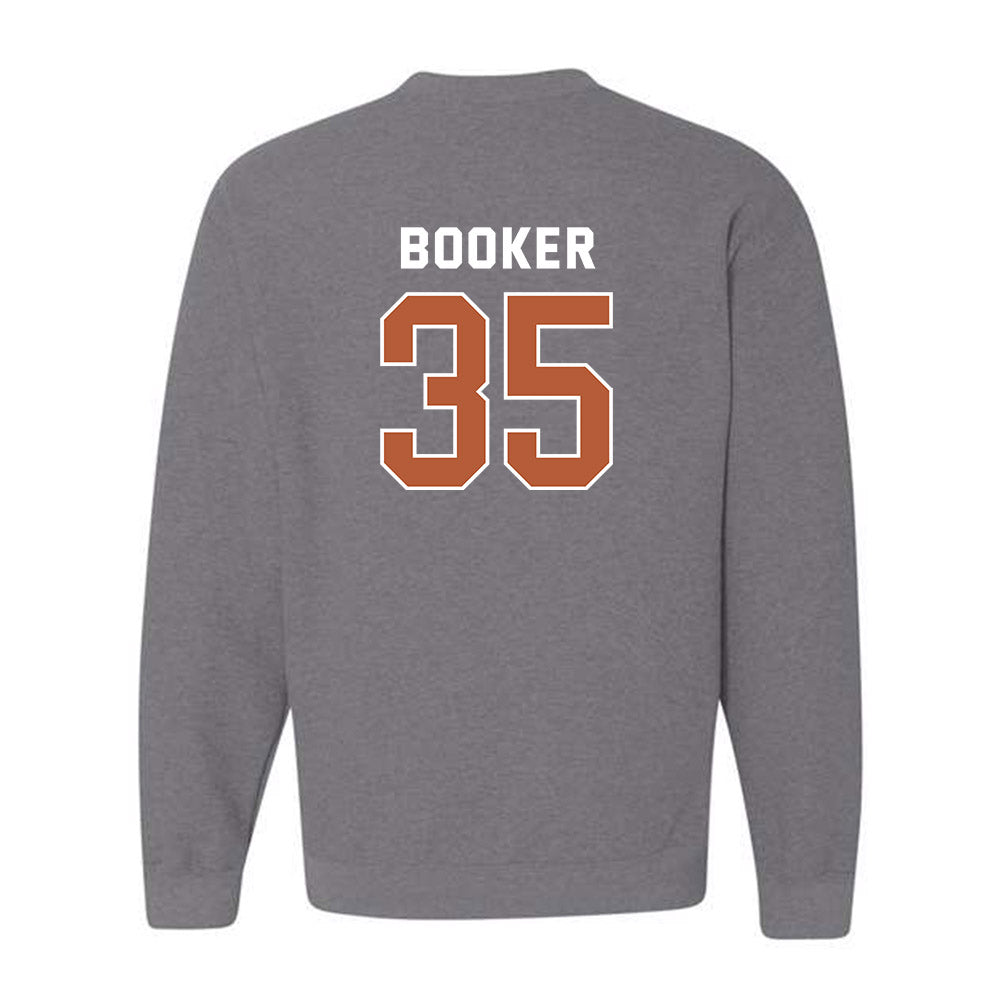 Texas - NCAA Women's Basketball : Madison Booker - Sports Shersey Crewneck Sweatshirt-1