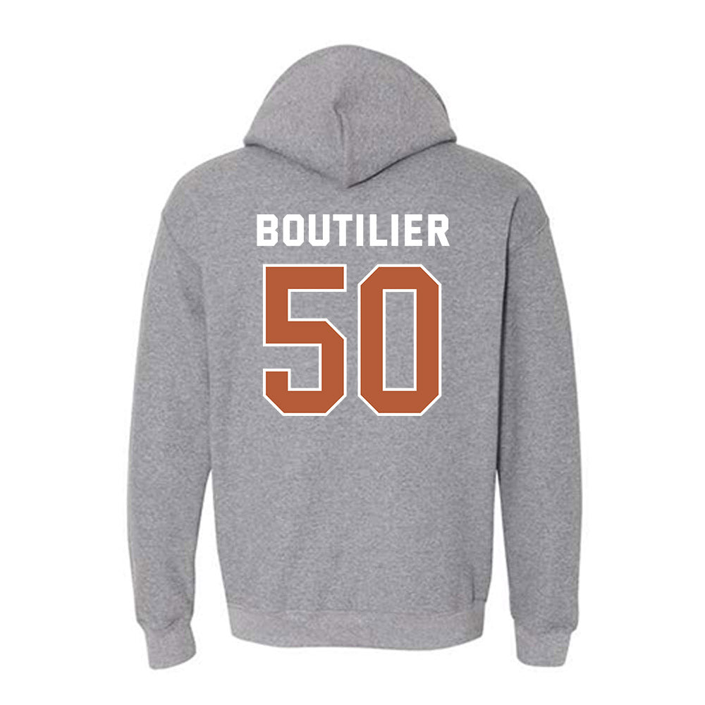 Texas - NCAA Women's Basketball : Abbie Boutilier - Hooded Sweatshirt Sports Shersey