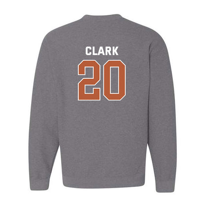 Texas - NCAA Men's Basketball : Preston Clark - Crewneck Sweatshirt Sports Shersey