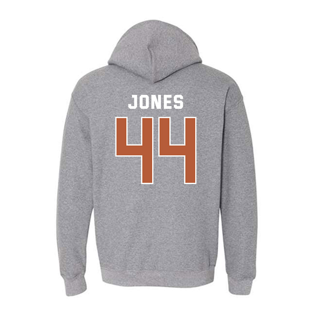 Texas - NCAA Women's Basketball : Taylor Jones - Hooded Sweatshirt Sports Shersey