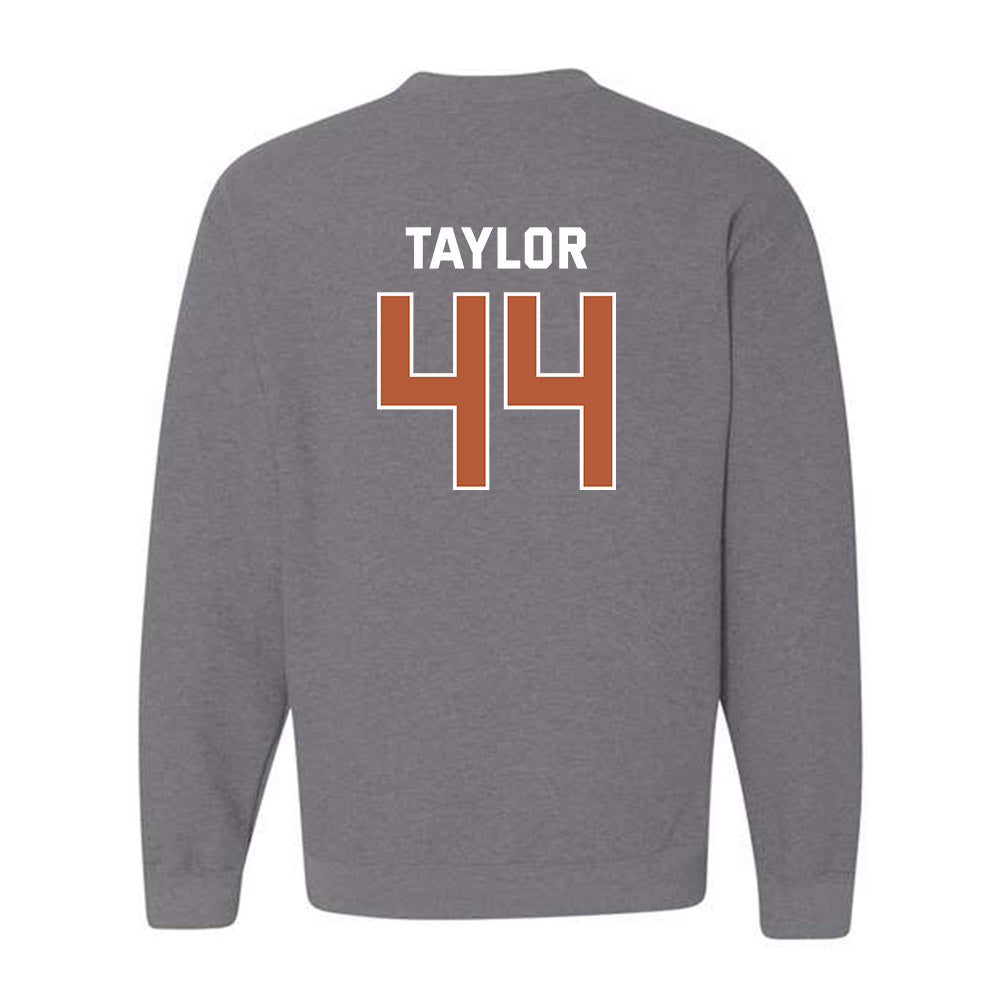 Texas - NCAA Men's Basketball : Brandon Taylor - Sports Shersey Crewneck Sweatshirt-1