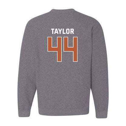 Texas - NCAA Men's Basketball : Brandon Taylor - Sports Shersey Crewneck Sweatshirt-1