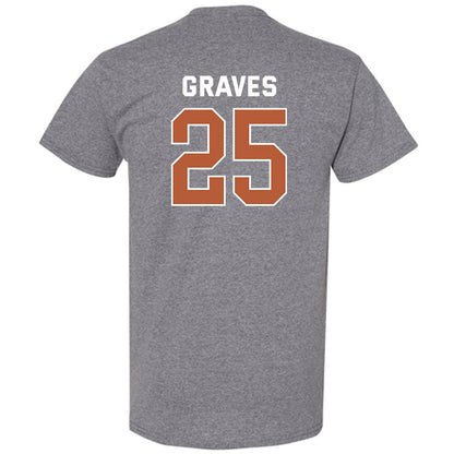 Texas - NCAA Women's Basketball : Sarah Graves - T-Shirt Sports Shersey