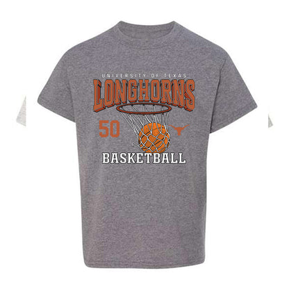 Texas - NCAA Women's Basketball : Abbie Boutilier - Youth T-Shirt Sports Shersey