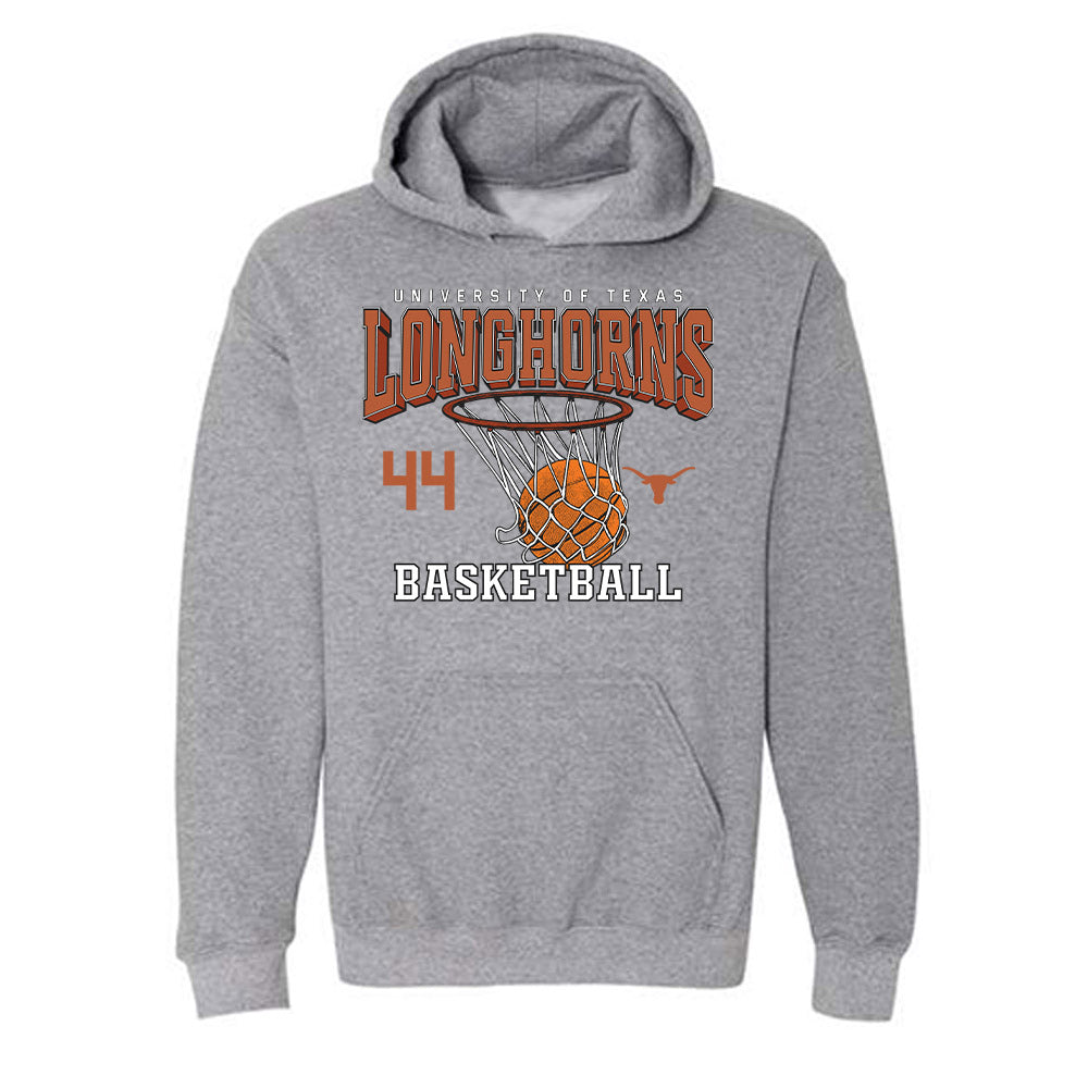 Texas - NCAA Women's Basketball : Taylor Jones - Hooded Sweatshirt Sports Shersey