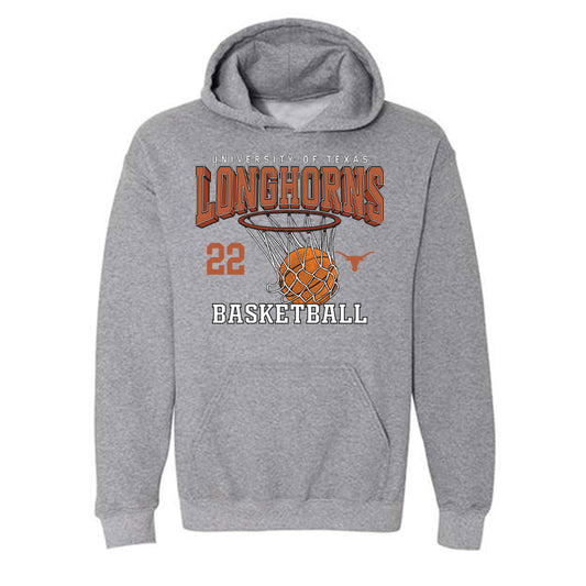 Texas - NCAA Men's Basketball : Devon Pryor - Hooded Sweatshirt Sports Shersey