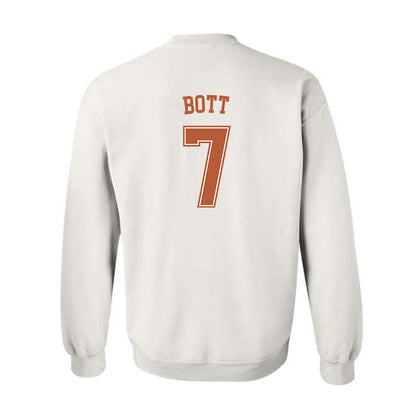 Texas - NCAA Men's Basketball : Cole Bott - Sports Shersey Crewneck Sweatshirt-1