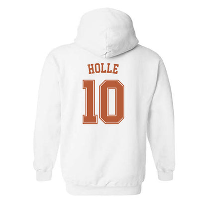 Texas - NCAA Women's Basketball : Shay Holle - Hooded Sweatshirt Sports Shersey