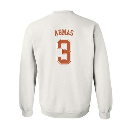 Texas - NCAA Men's Basketball : Max Abmas - Crewneck Sweatshirt Sports Shersey