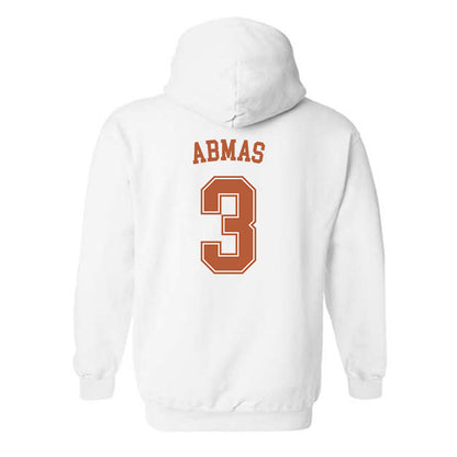 Texas - NCAA Men's Basketball : Max Abmas - Hooded Sweatshirt Sports Shersey