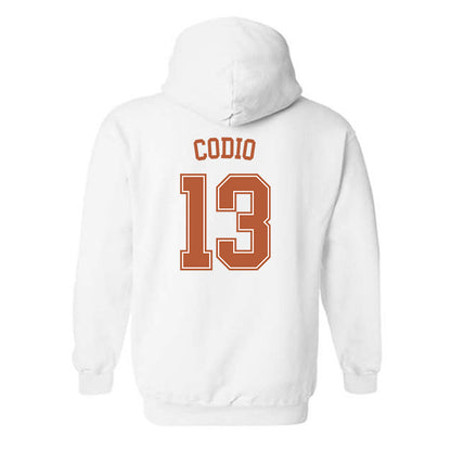 Texas - NCAA Women's Basketball : Jordana Codio - Hooded Sweatshirt Sports Shersey