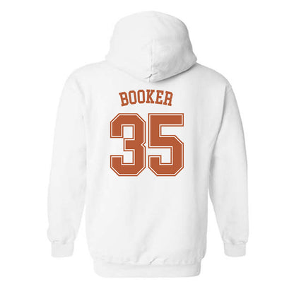Texas - NCAA Women's Basketball : Madison Booker - Sports Shersey Hooded Sweatshirt-1