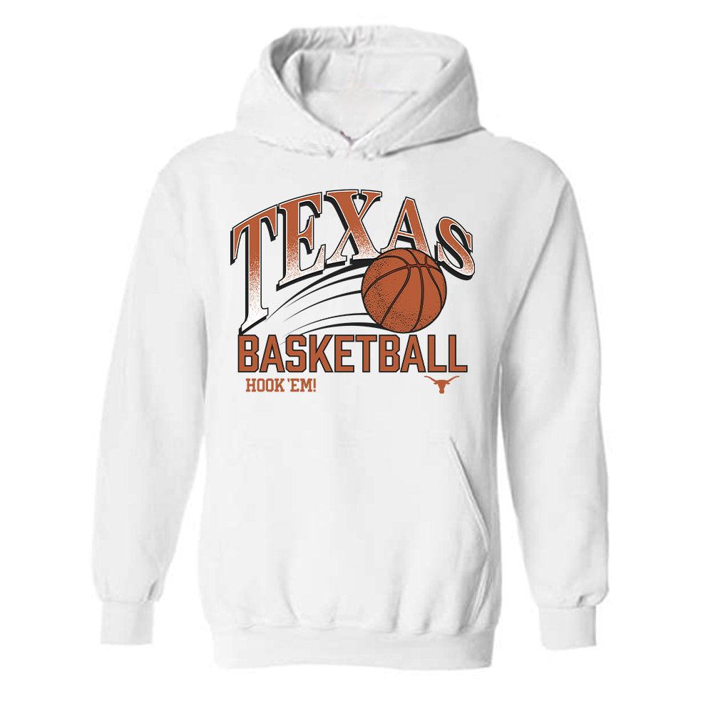 Texas - NCAA Men's Basketball : Cole Bott - Sports Shersey Hooded Sweatshirt-0