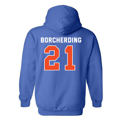 Boise State - NCAA Women's Basketball : Mason Borcherding - Sport Shersey Hooded Sweatshirt-1