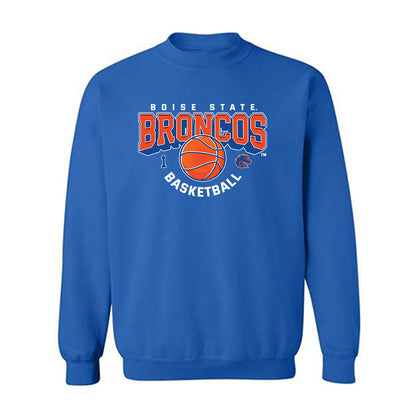 Boise State - NCAA Men's Basketball : Aginaldo Neto - Sport Shersey Crewneck Sweatshirt-0