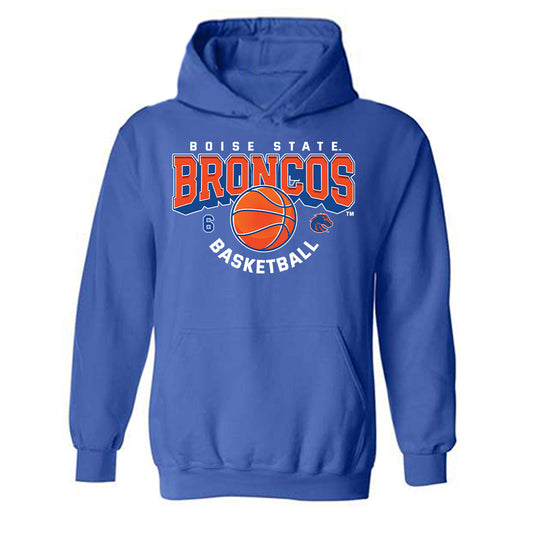 Boise State - NCAA Women's Basketball : Milly Sharp - Sport Shersey Hooded Sweatshirt