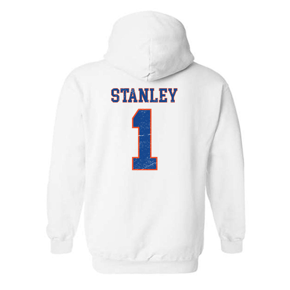 Boise State - NCAA Men's Basketball : O'Mar Stanley - Sport Shersey Hooded Sweatshirt