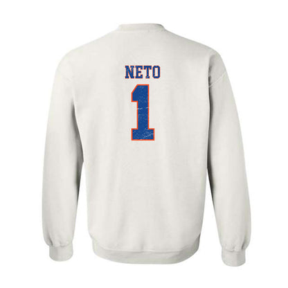 Boise State - NCAA Men's Basketball : Aginaldo Neto - Sport Shersey Crewneck Sweatshirt-1