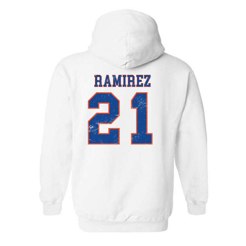 Boise State - NCAA Men's Basketball : Brennan Ramirez - Sport Shersey Hooded Sweatshirt-1