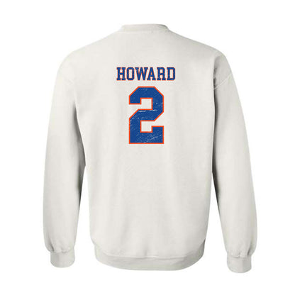 Boise State - NCAA Women's Basketball : Emily Howard - Sport Shersey Crewneck Sweatshirt-1