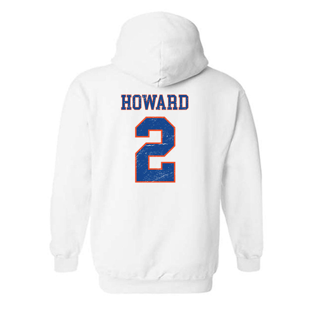 Boise State - NCAA Women's Basketball : Emily Howard - Sport Shersey Hooded Sweatshirt-1