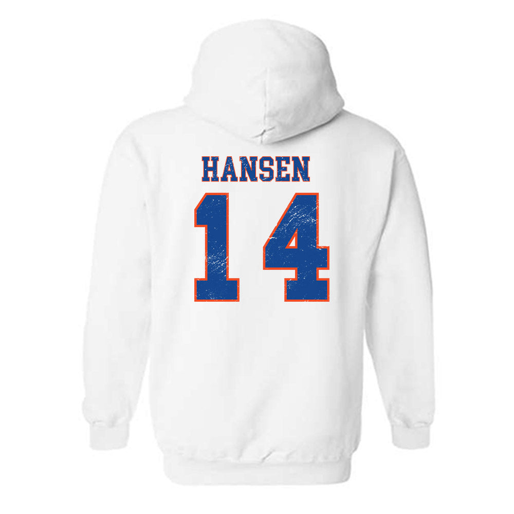 Boise State - NCAA Women's Basketball : Mya Hansen - Sport Shersey Hooded Sweatshirt-1