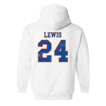 Boise State - NCAA Women's Basketball : Jayda Lewis - Sport Shersey Hooded Sweatshirt-1