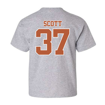 Texas - NCAA Baseball : Matt Scott - Sports Shersey Youth T-Shirt-1