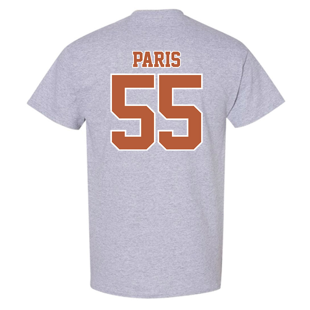 Texas - NCAA Baseball : Jack Paris - Sports Shersey T-Shirt-1