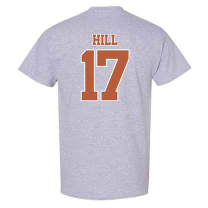 Texas - NCAA Baseball : Will Hill - Sports Shersey T-Shirt-1