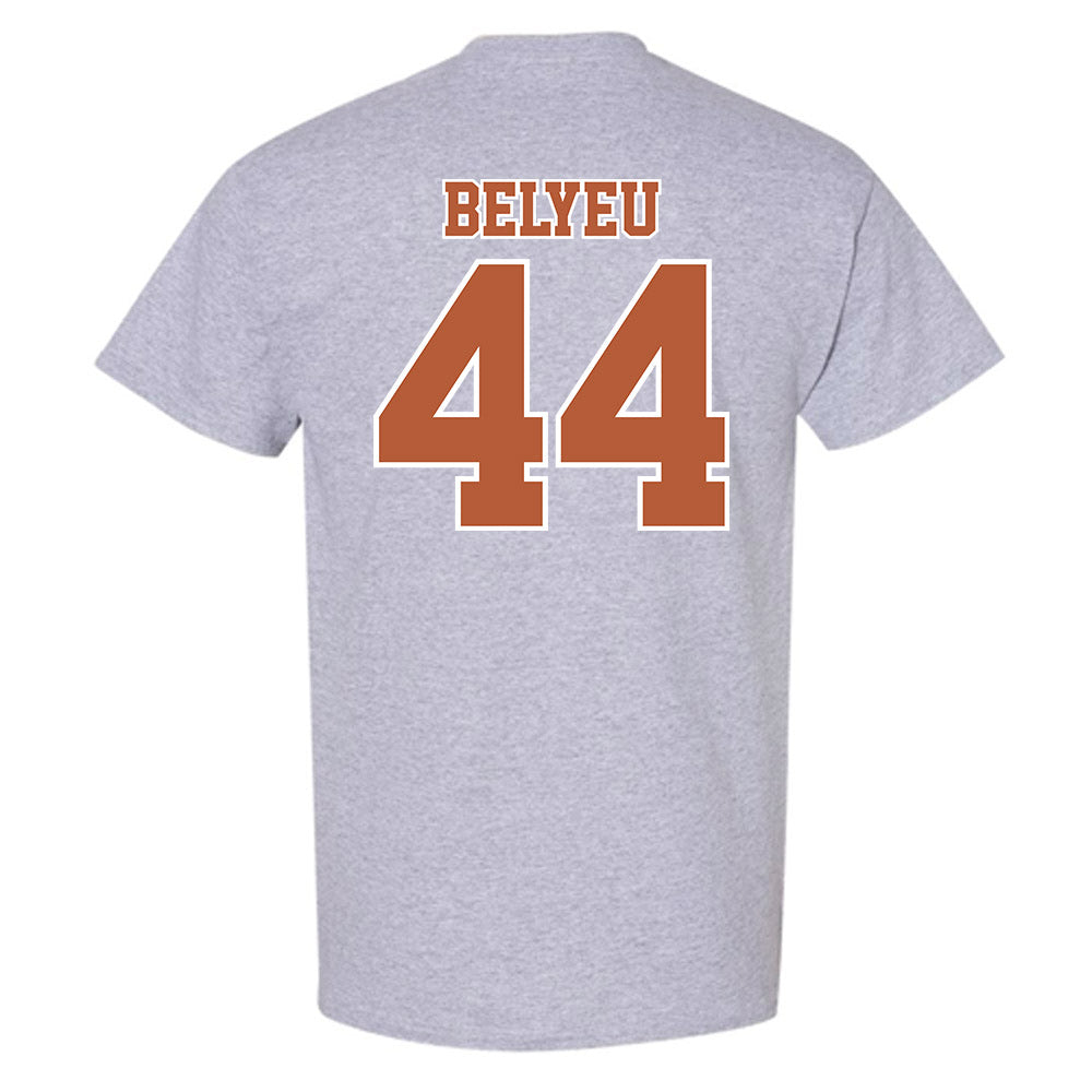 Texas - NCAA Baseball : Max Belyeu - T-Shirt Sports Shersey