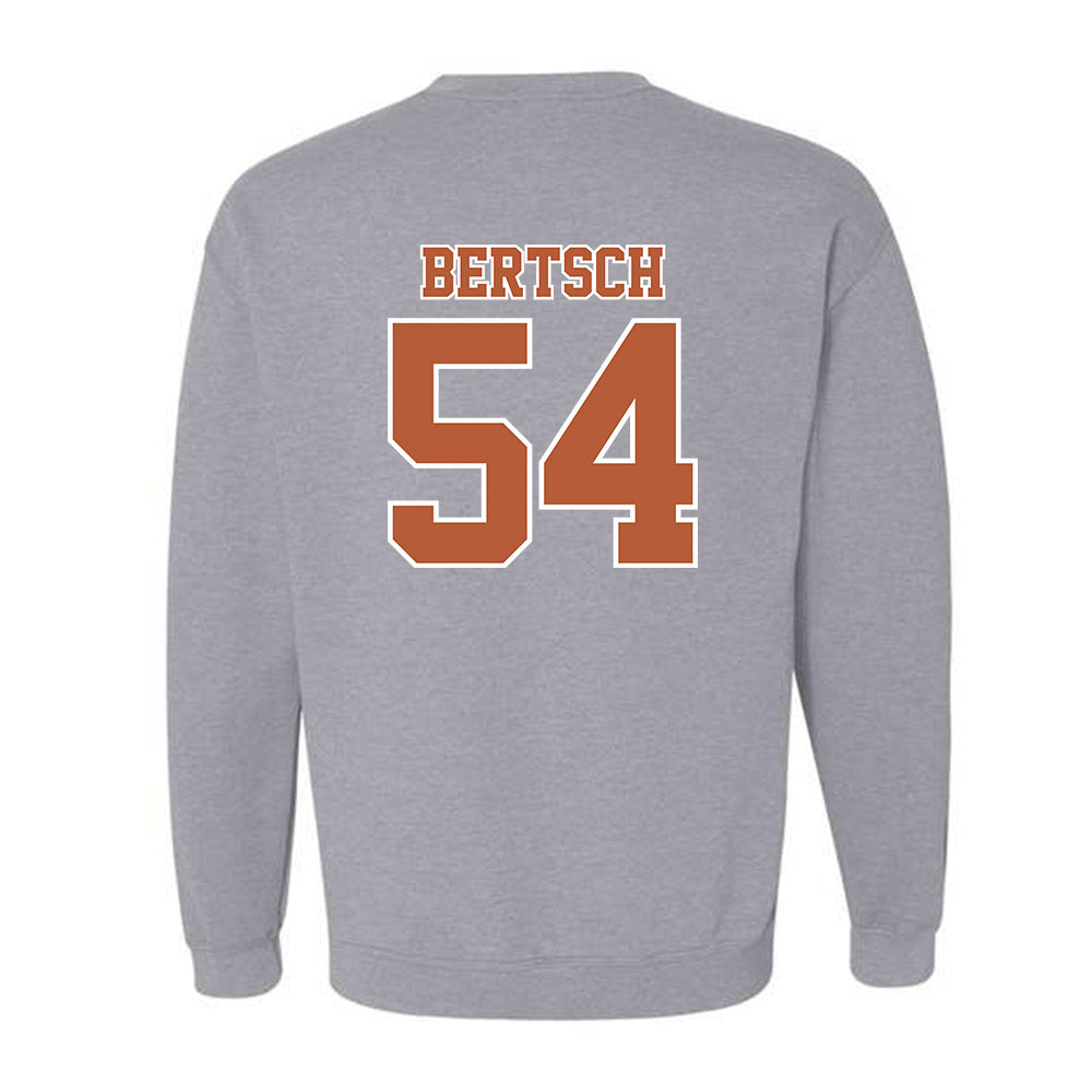 Texas - NCAA Baseball : Brandon Bertsch - Crewneck Sweatshirt Sports Shersey