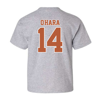 Texas - NCAA Baseball : Cade O'Hara - Youth T-Shirt Sports Shersey