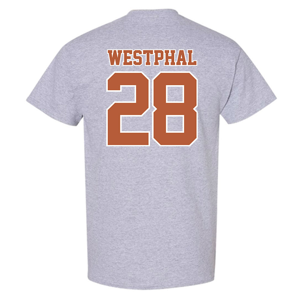 Texas - NCAA Baseball : Grady Westphal - Sports Shersey T-Shirt-1