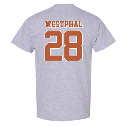 Texas - NCAA Baseball : Grady Westphal - Sports Shersey T-Shirt-1
