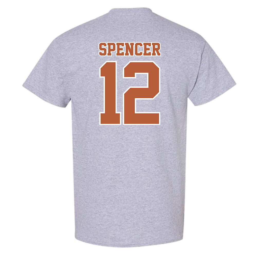 Texas - NCAA Baseball : Jared Spencer - Sports Shersey T-Shirt-1