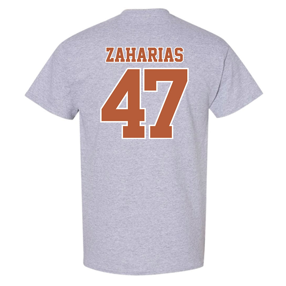 Texas - NCAA Baseball : George Zaharias - T-Shirt Sports Shersey