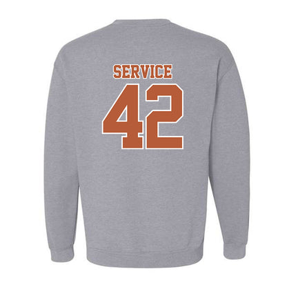 Texas - NCAA Baseball : Oliver Service - Crewneck Sweatshirt Sports Shersey